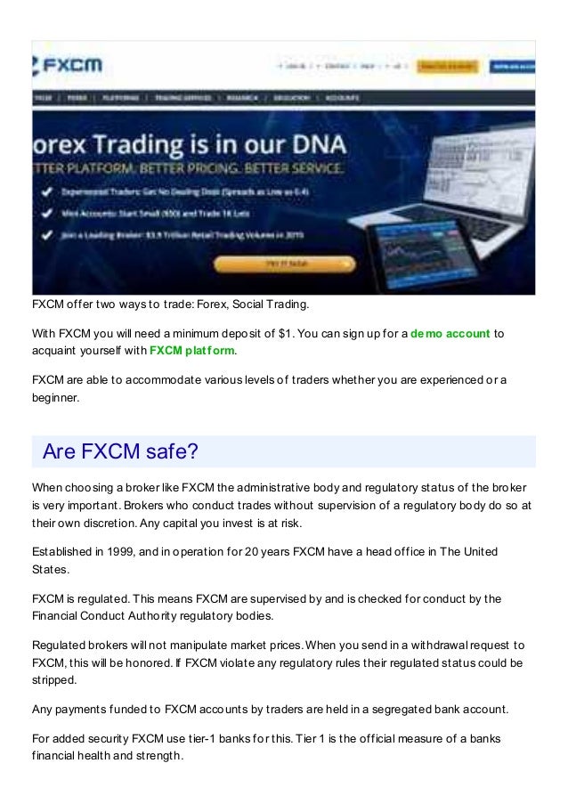 Fxcm Broker Review - 